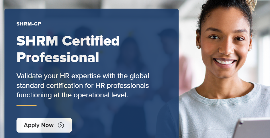 2. SHRM Certified Professional (SHRM-CP)