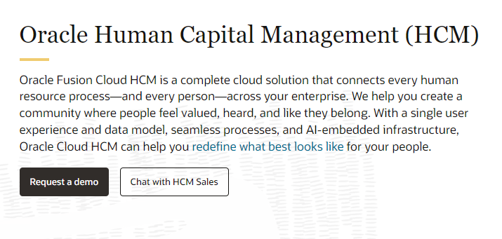 3. Oracle HCM Cloud – Best For Customization