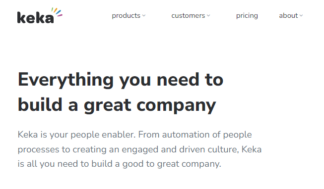 8. Keka – Best For Employee Engagement