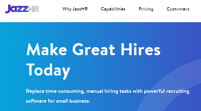 7. JazzHR – Best Affordable ATS for Small Businesses