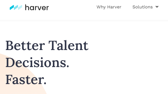 2. Harver - Best For Data-Driven Hiring Decisions