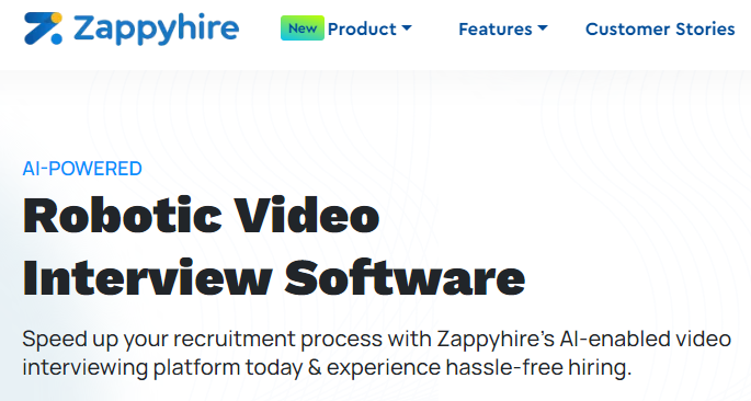 1. Zappyhire - Best For AI-Powered Recruitment Automation