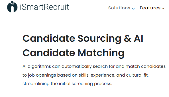 5. iSmartRecruit - Best For Customizable Recruiting Workflows