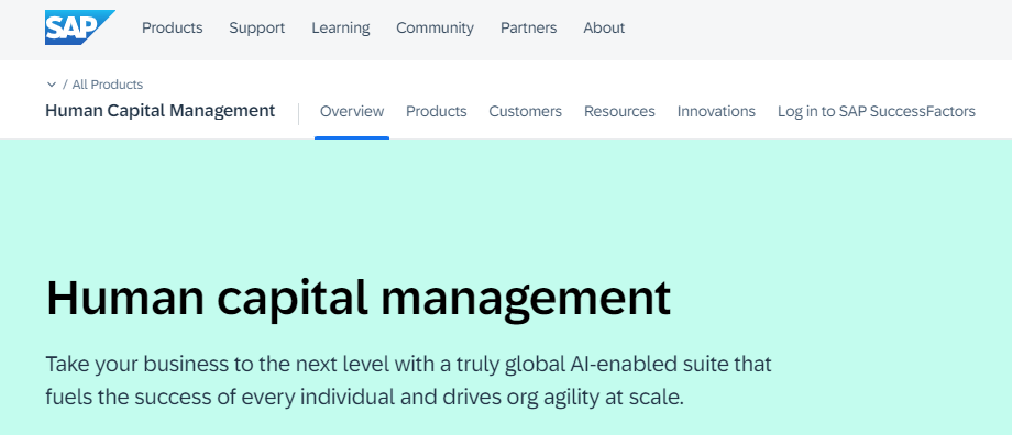 SAP SuccessFactors