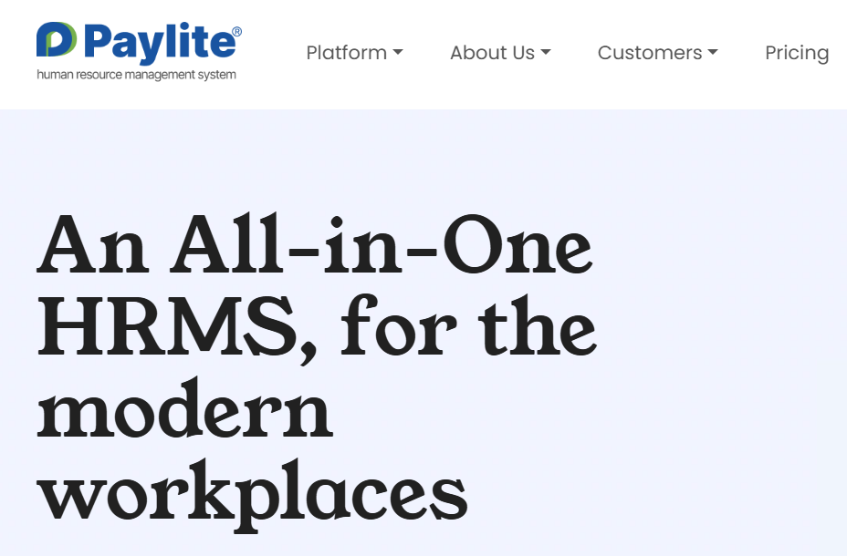 6. Paylite HRMS